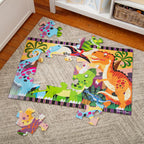 Educational Dinosaur Dawn Floor Puzzle - 24 Pieces