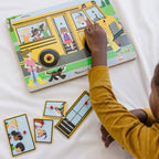 Educational The Wheels on the Bus Song Puzzle - 6 Pieces