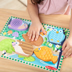 Educational Forest Friends Touch & Feel Puzzle