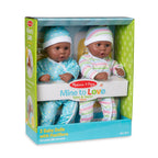 Educational Mine to Love Twins Tyler & Taylor Dolls