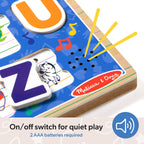 Educational Ms. Rachel Wooden Phonics Alphabet Sound Puzzle - 26 Pieces
