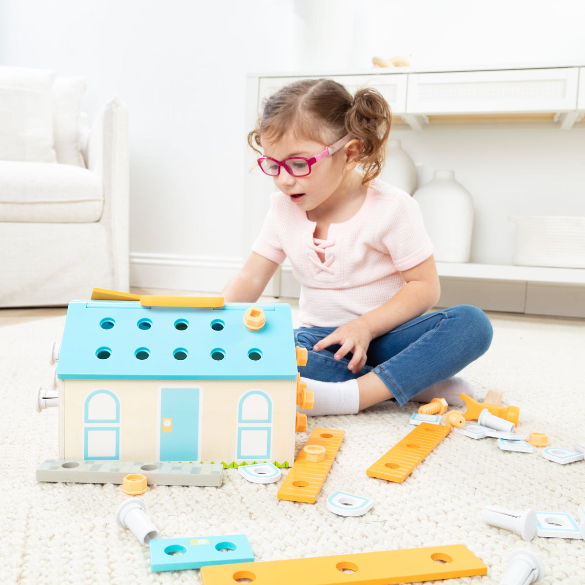 Educational Build A House Toolbox