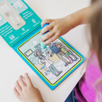 Educational Water Wow Occupations - Water Reveal Pad On the Go Travel Activity