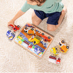Educational Construction Chunky Puzzle - 6 Pieces