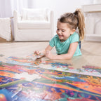 Educational Dinosaur Floor Puzzle - 48 Pieces