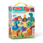 Educational Blockables Dinosaur Play Set