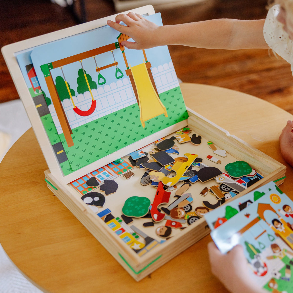 Educational Magnetic Matching Picture Game