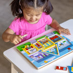 Educational Around the House Sound Puzzle - 8 Pieces