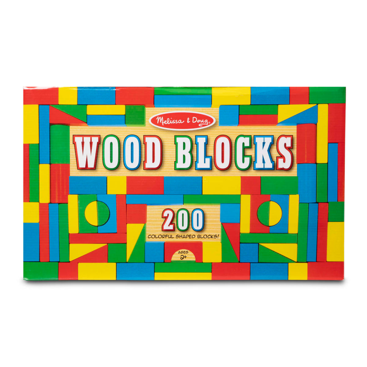 Educational 200 Piece Wood Blocks Set