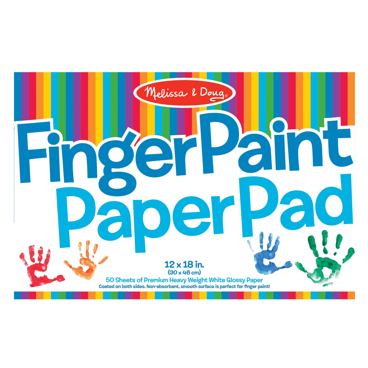 Educational Finger paint Paper Pad