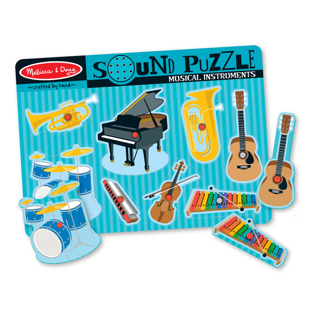 Educational Musical Instruments Sound Puzzle - 8 Pieces