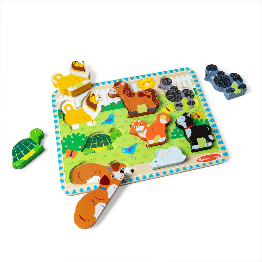 Educational Pets Chunky Puzzle - 8 Pieces