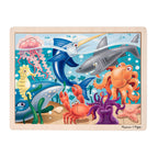 Educational Wooden Jigsaw Puzzle - Under the Sea - 24 Pieces