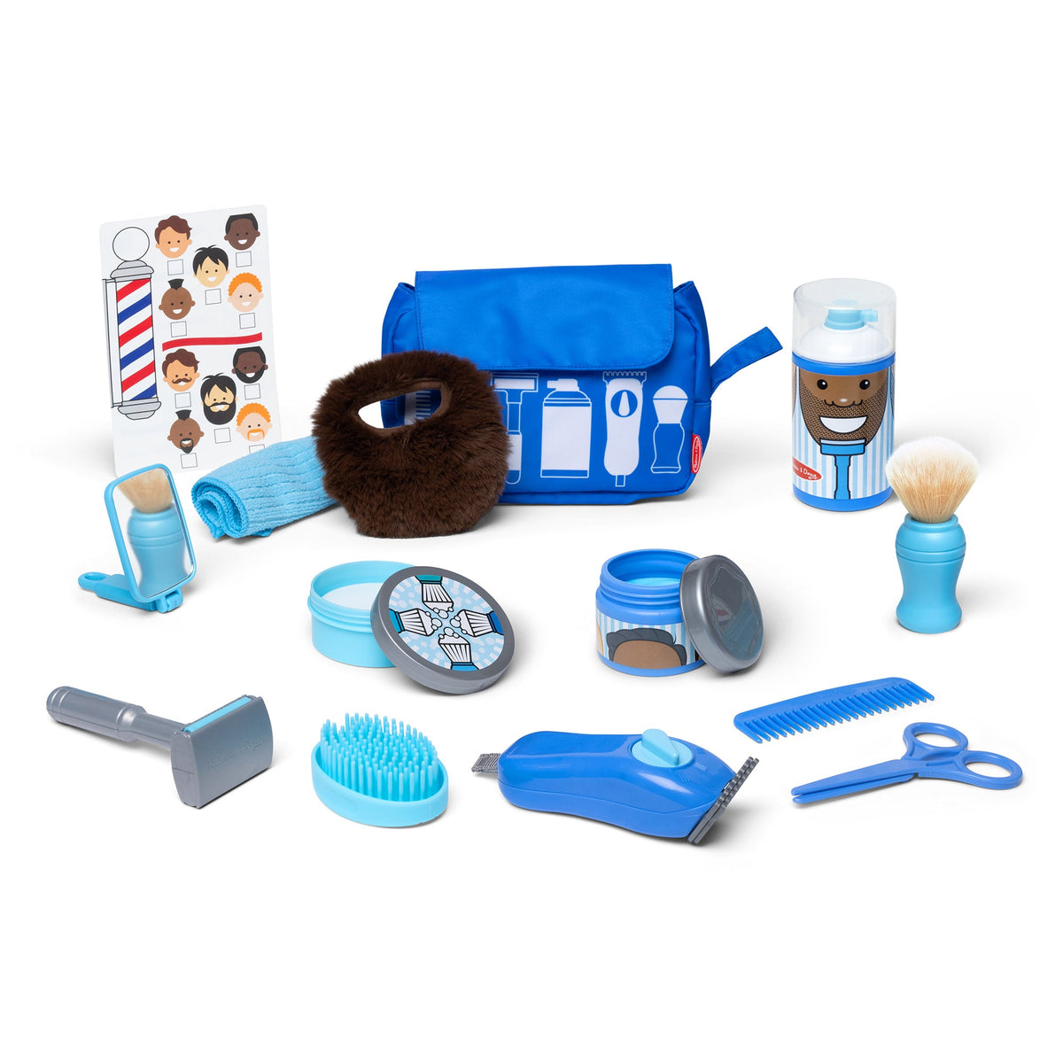 Educational Barber Shop Play Set