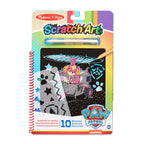 Educational PAW Patrol Scratch Art Pad - Skye