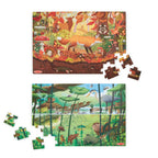 Educational Lets Explore Double-Sided Seek & Find Puzzle