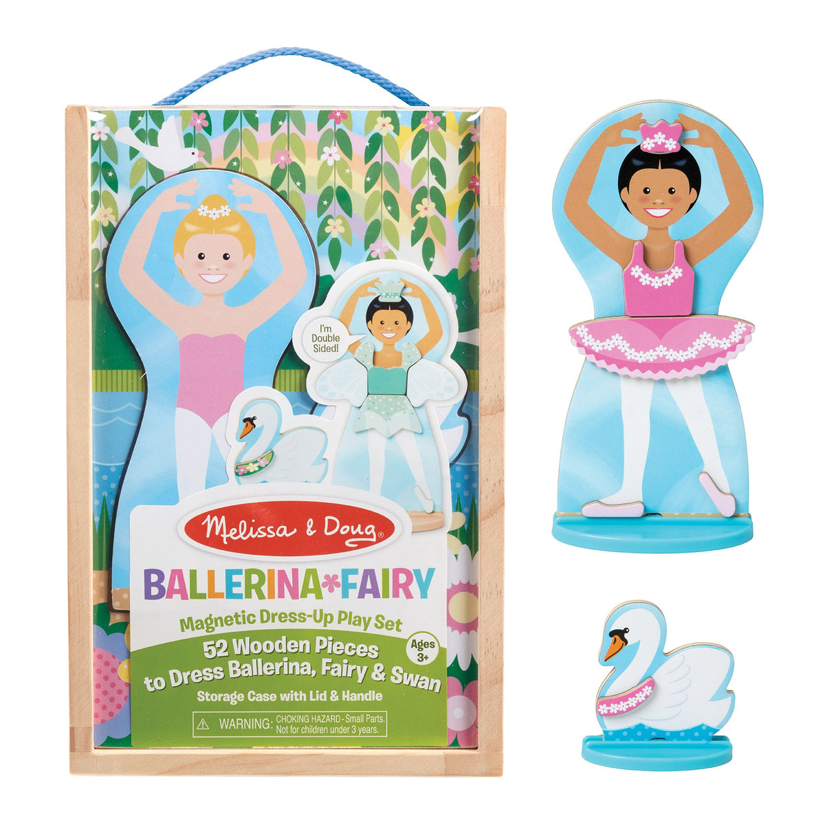 Educational BallerinaFairy Magnetic Dress-Up Play Set