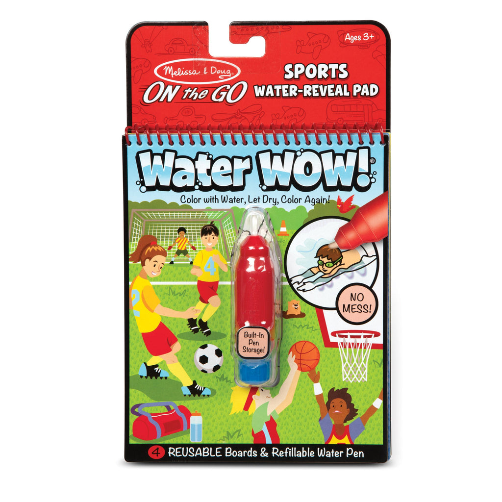 Educational On the Go Water WOW Water-Reveal Activity Pad Sports