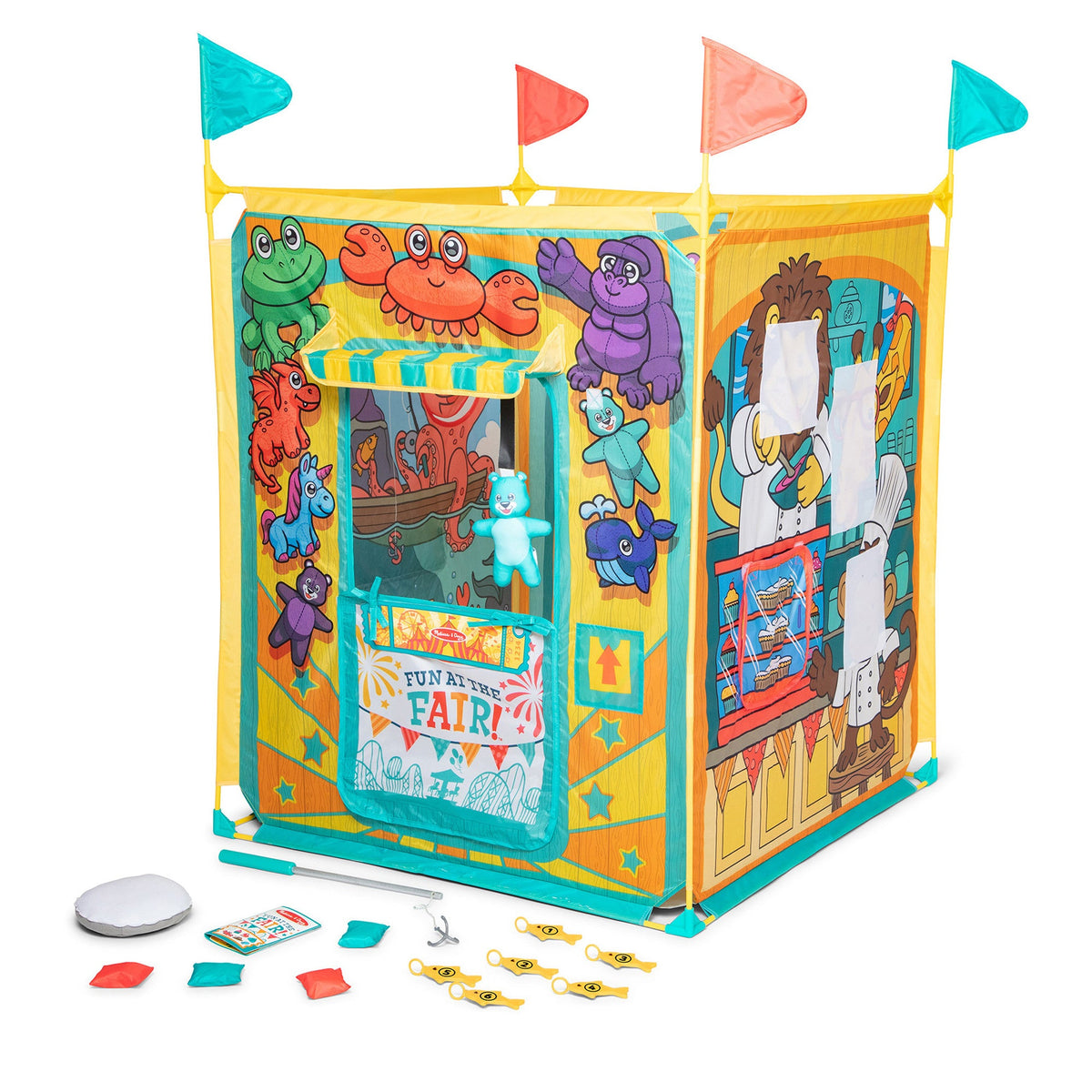 Educational Fun at the Fair Game Center Play Tent