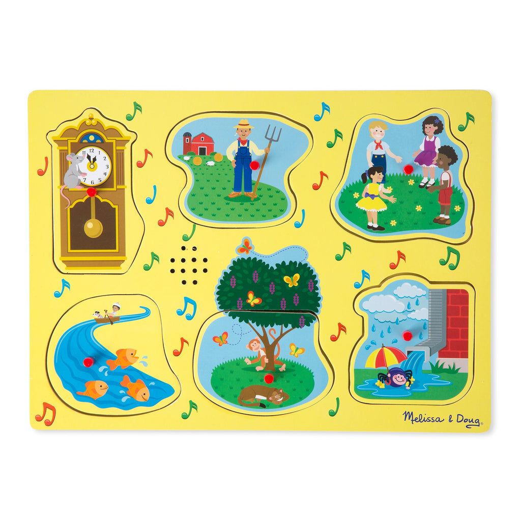 Educational Nursery Rhymes 1 Sound Puzzle - 6 PIeces