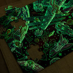 Educational Outer Space Glow-in-the-Dark Floor Puzzle 48 Pieces
