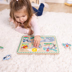 Educational Zoo Animals Sound Puzzle - 8 Pieces
