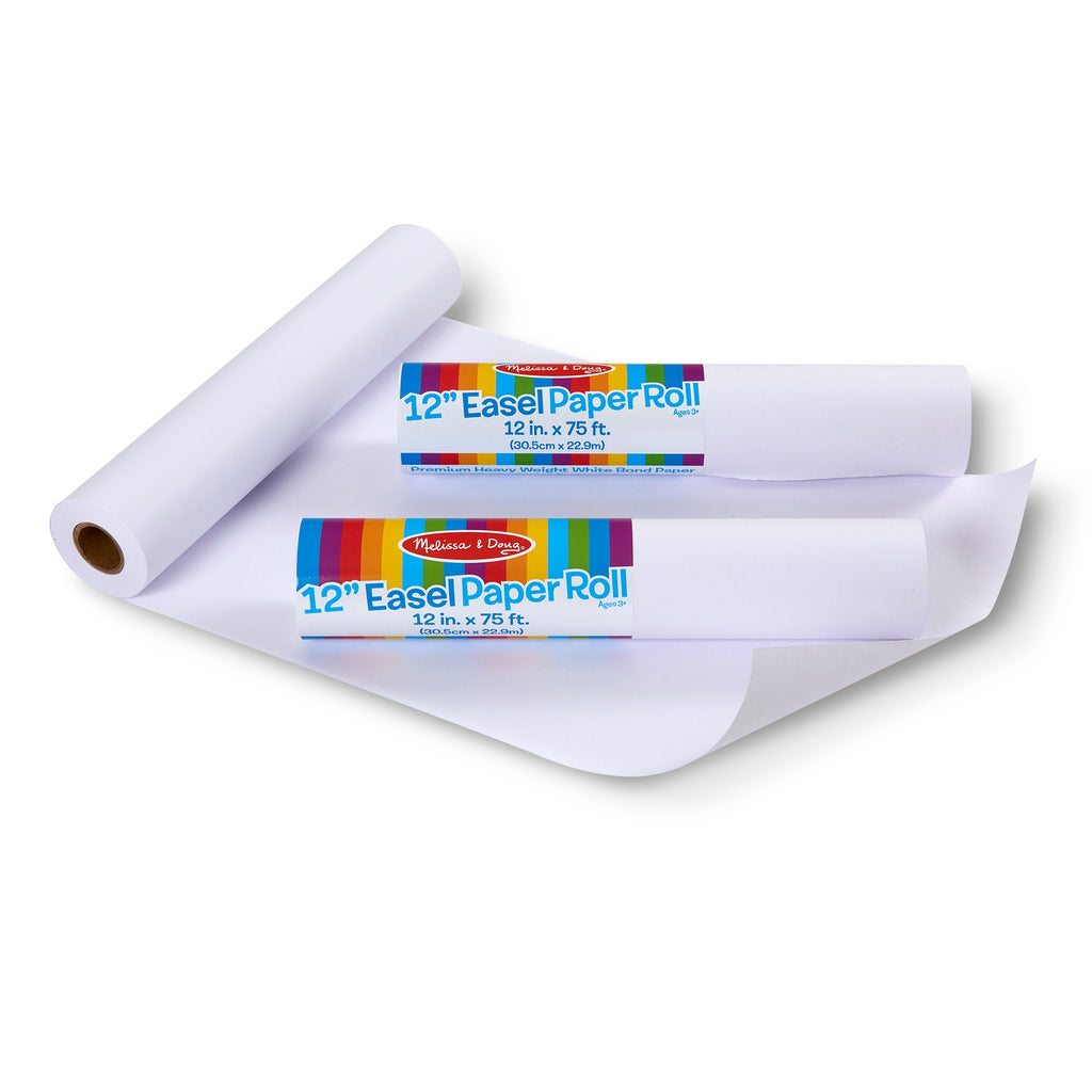 Educational 12-Inch Easel Paper Roll 3-Pack