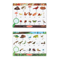 Educational Lets Explore Double-Sided Seek & Find Puzzle