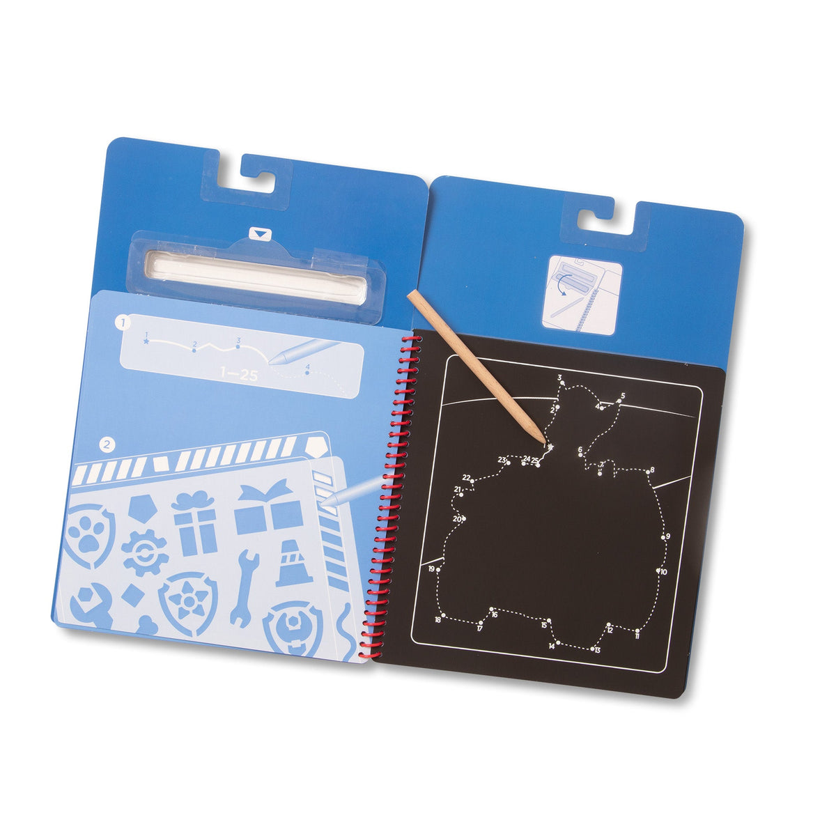 Educational PAW Patrol Scratch Art Pad - Chase