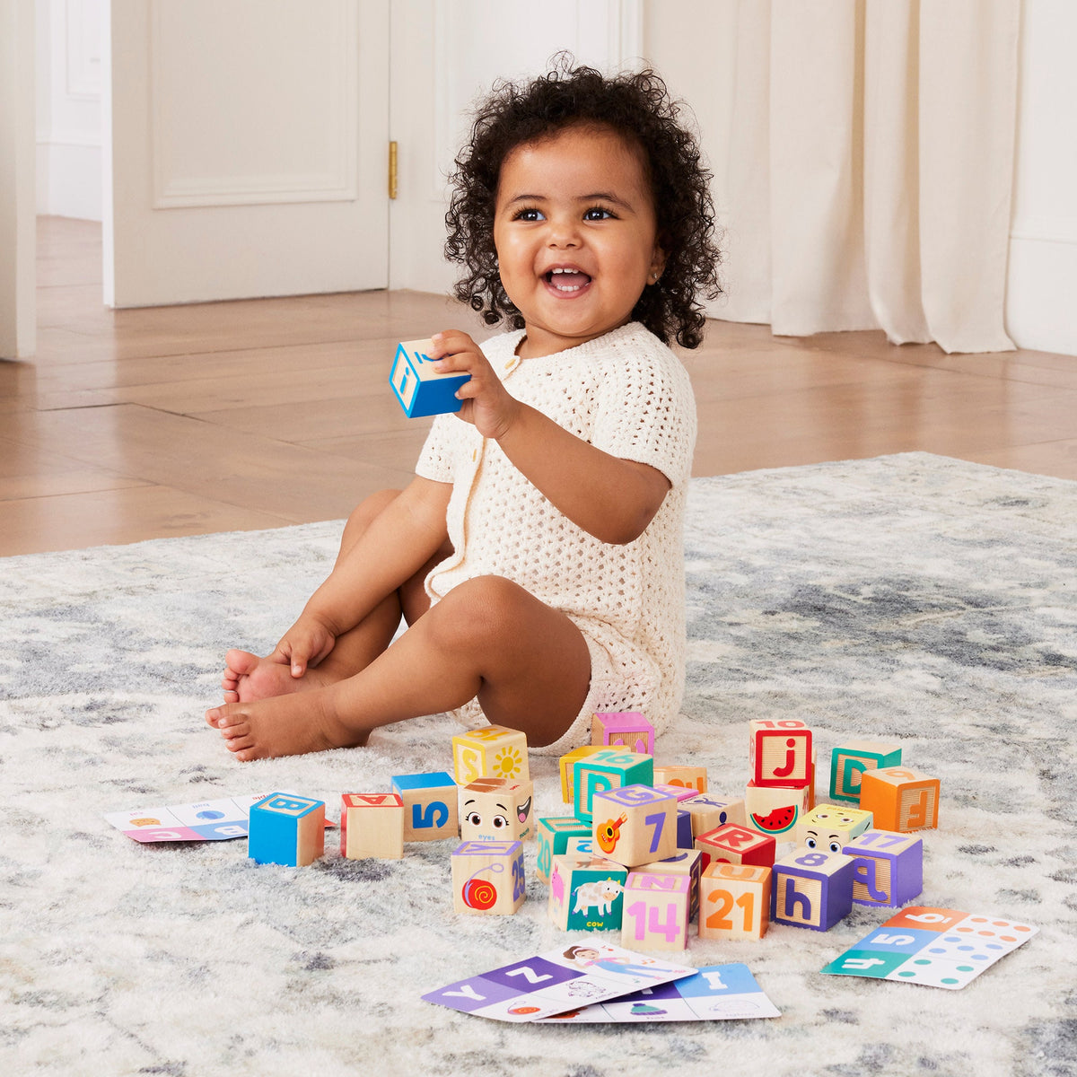 Educational Ms. Rachel Wooden Learning Blocks