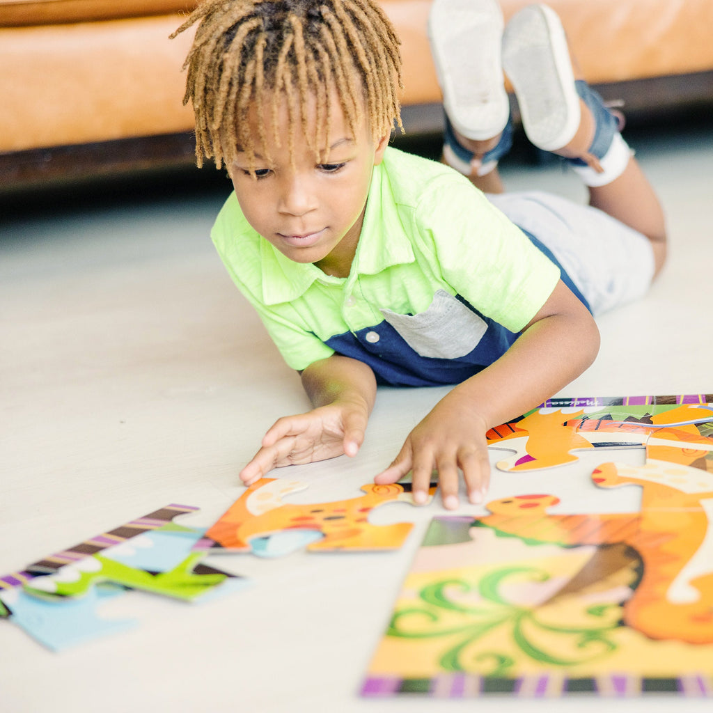 Educational Dinosaur Dawn Floor Puzzle - 24 Pieces