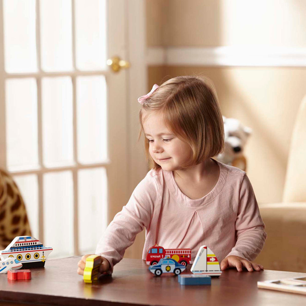 Educational Vehicles Chunky Puzzle - 9 Pieces