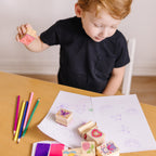 Educational Wooden Stamp Set - Friendship