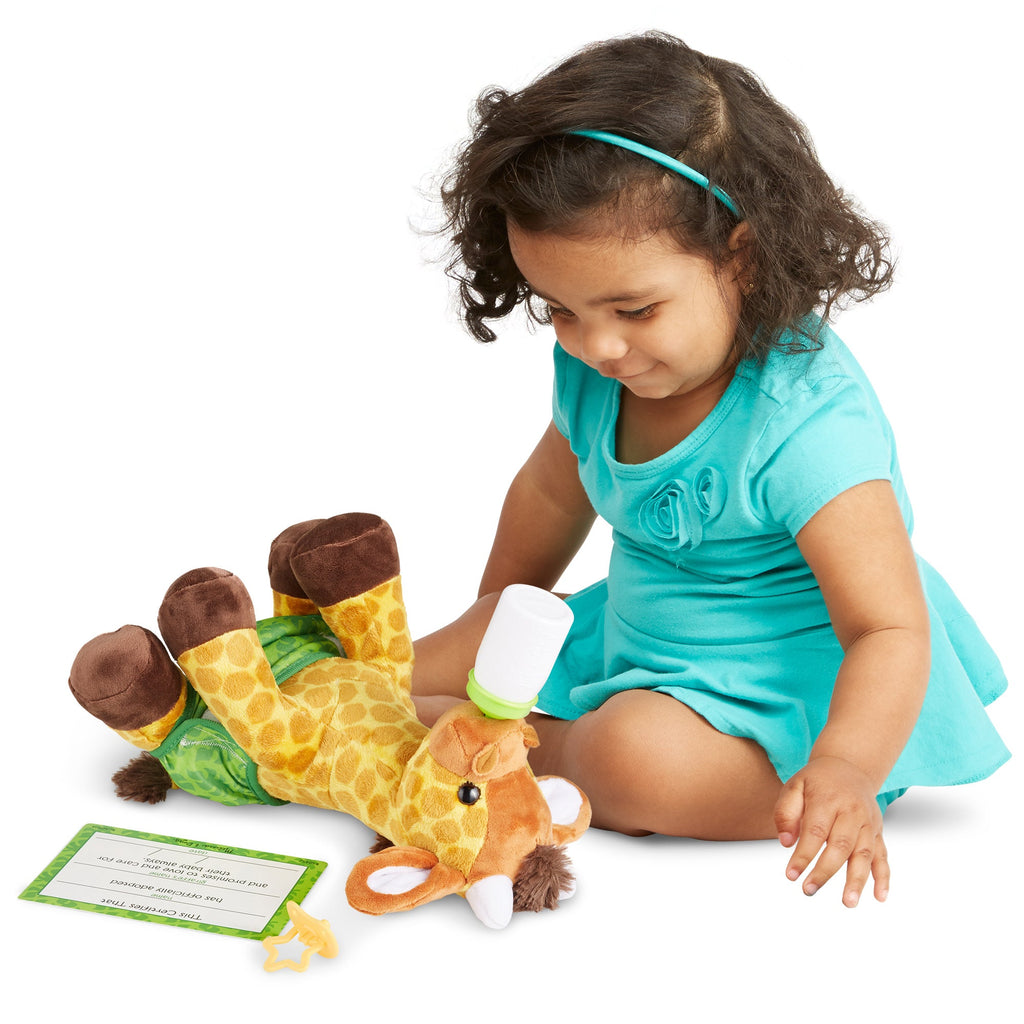 Educational Baby Giraffe Stuffed Animal