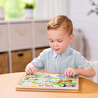 Educational Old MacDonalds Farm Song Puzzle - 8 Pieces