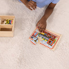 Educational Wooden Jigsaw Puzzles in a Box - Vehicles