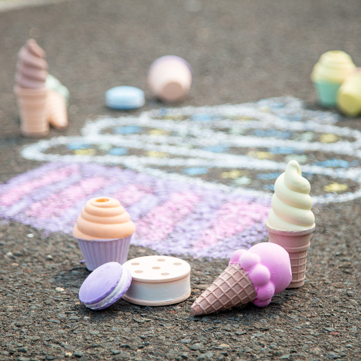 Educational Sweet Treats Chalk Set