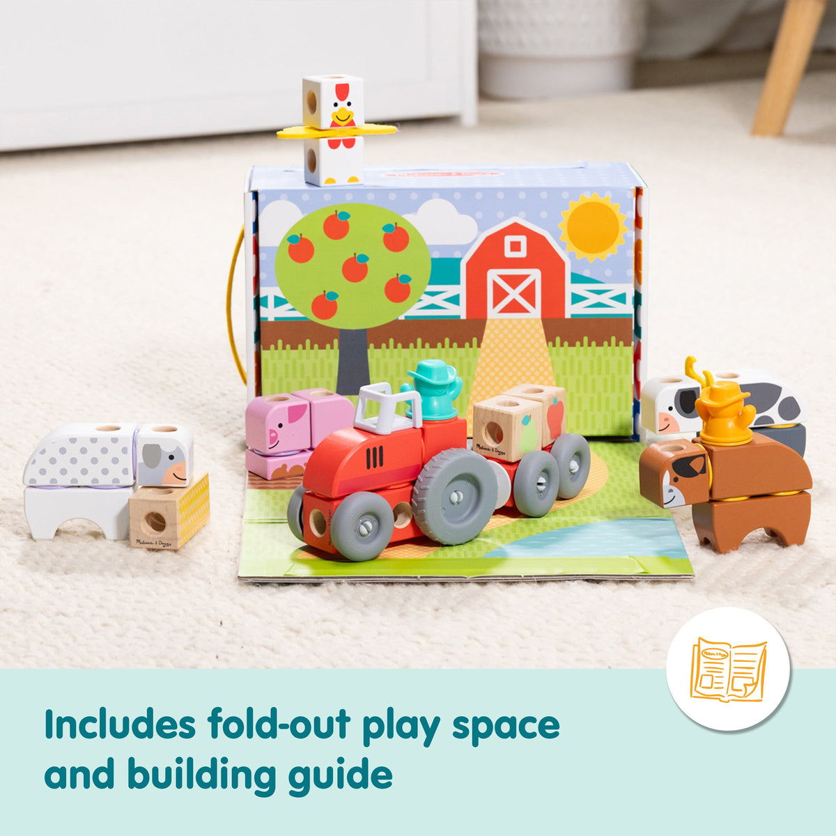 Educational Blockables Farm Play Set