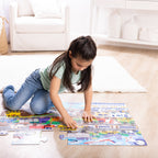 Educational Traffic Jam Floor Puzzle - 24 Pieces