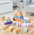 Educational Ms. Rachel Wooden Learning Blocks