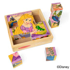 Educational Disney Princess Wooden Cube Puzzle