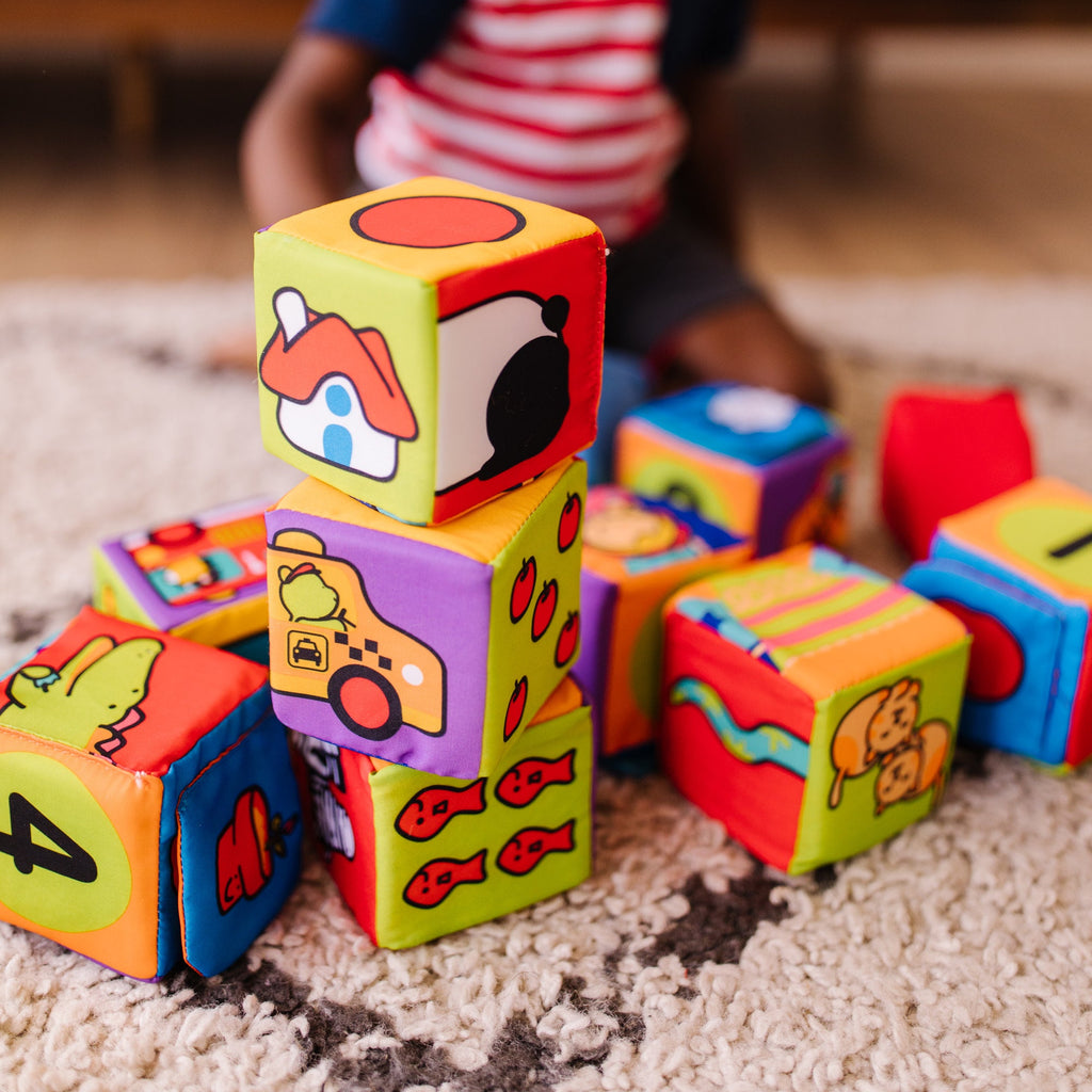 Educational Ks Kids Match and Build Soft Blocks