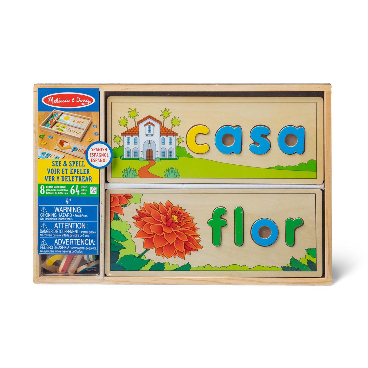 Educational Spanish See & Spell Learning Toy