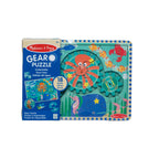 Educational Wooden Underwater Gear Puzzle 18 Pieces