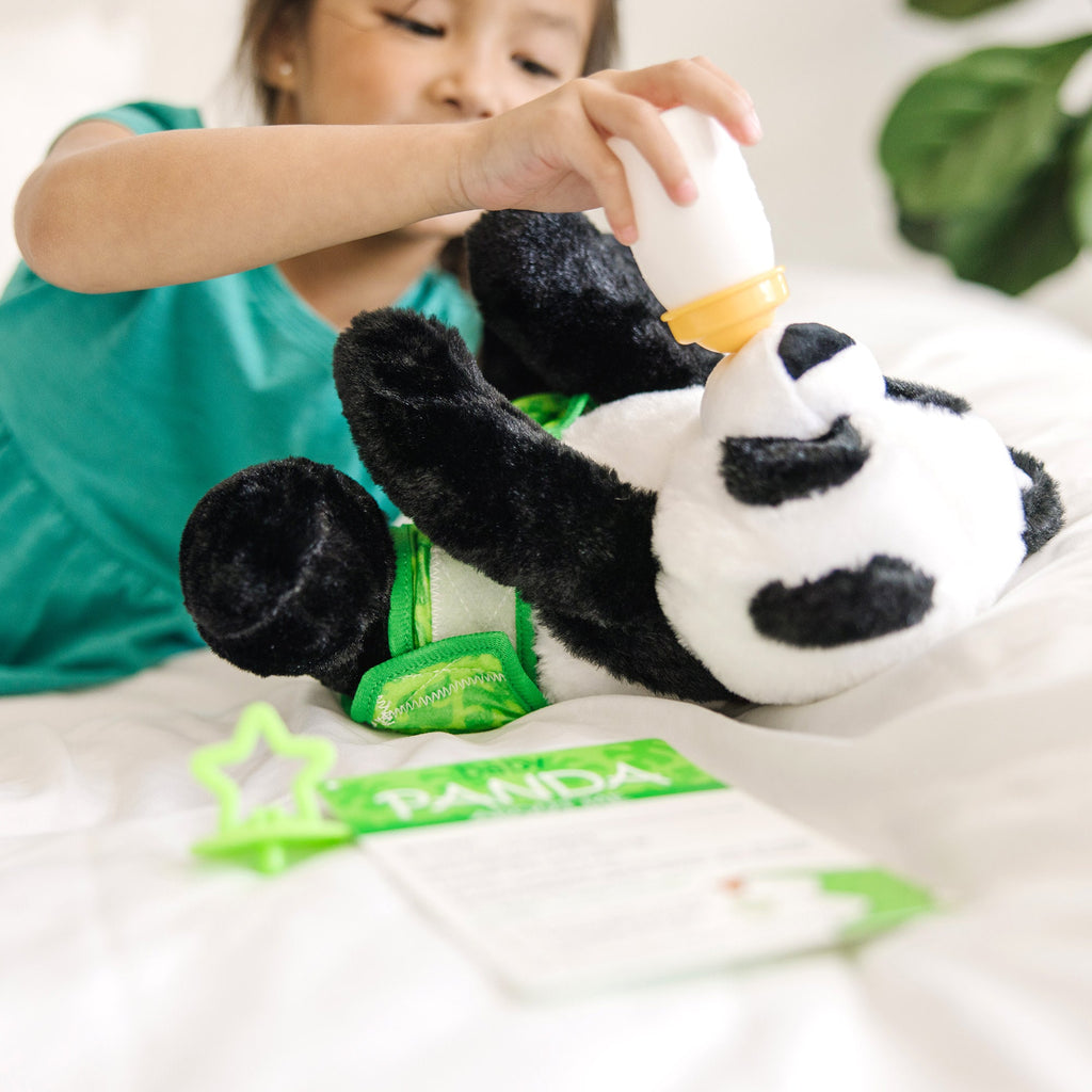 Educational Baby Panda Stuffed Animal