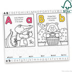 Educational Alphabet Activity Sticker Pad