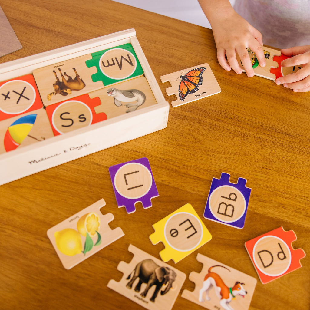 Educational Self-Correcting Letter Puzzles