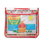 Educational Wooden Magnetic Pattern Block Kit