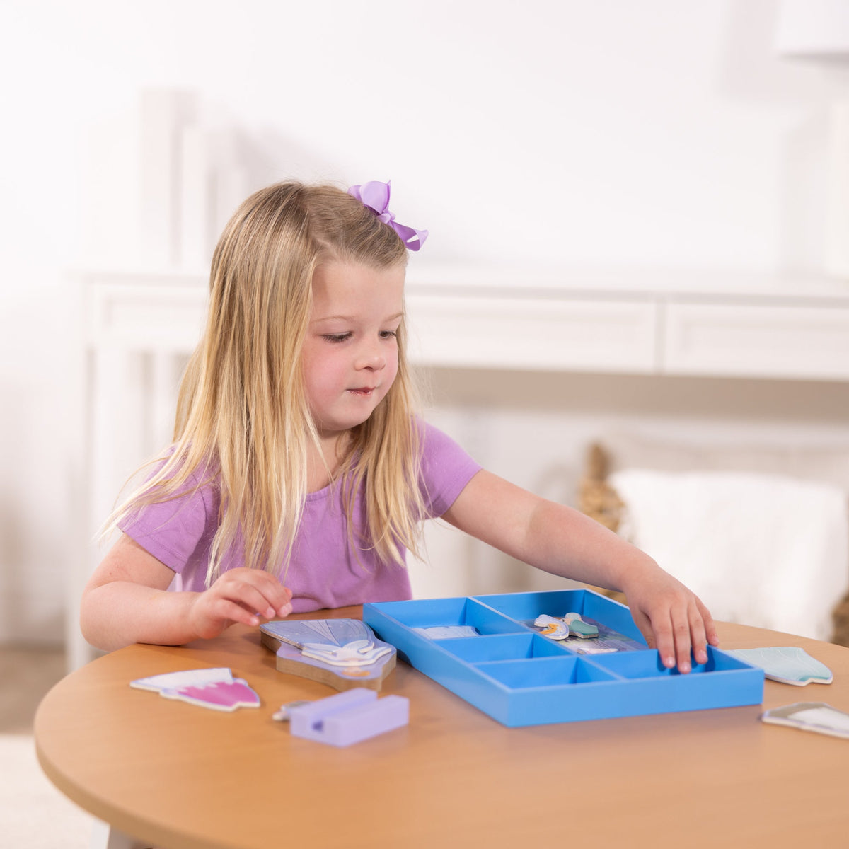 Educational Disney Cinderella Wooden Magnetic Dress-Up