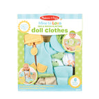 Educational Mine to Love Mix & Match Playtime Doll Clothes